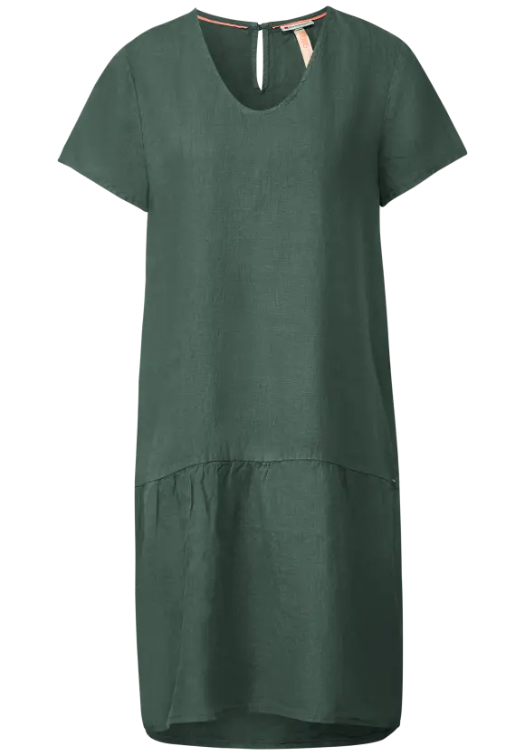 ŽENSKA OBLEKA Ls_solid linen shirt tuni 