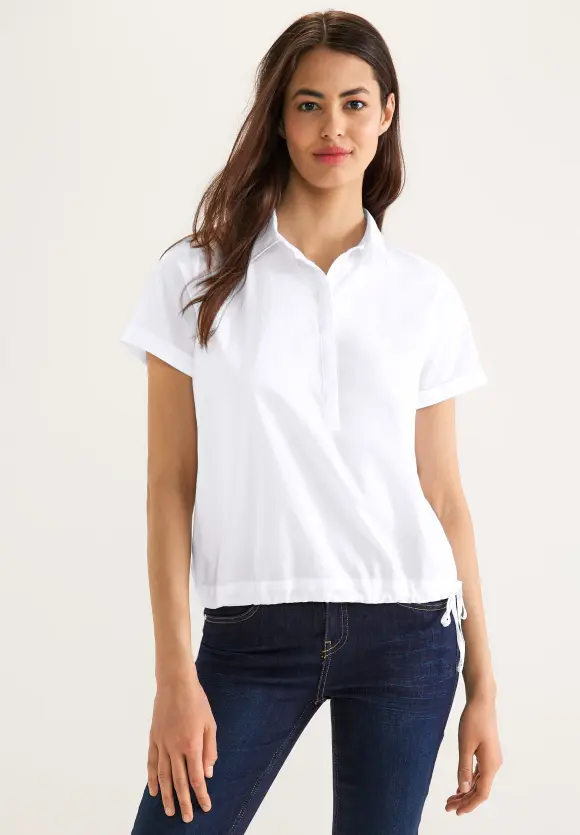 ŽENSKA BLUZA Shirtcollar blouse w stra 