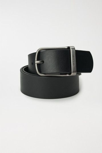 PAS Basic large leather belt 