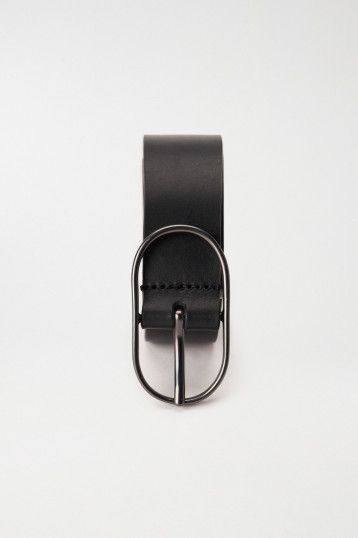 PAS Basic thin leather belt 
