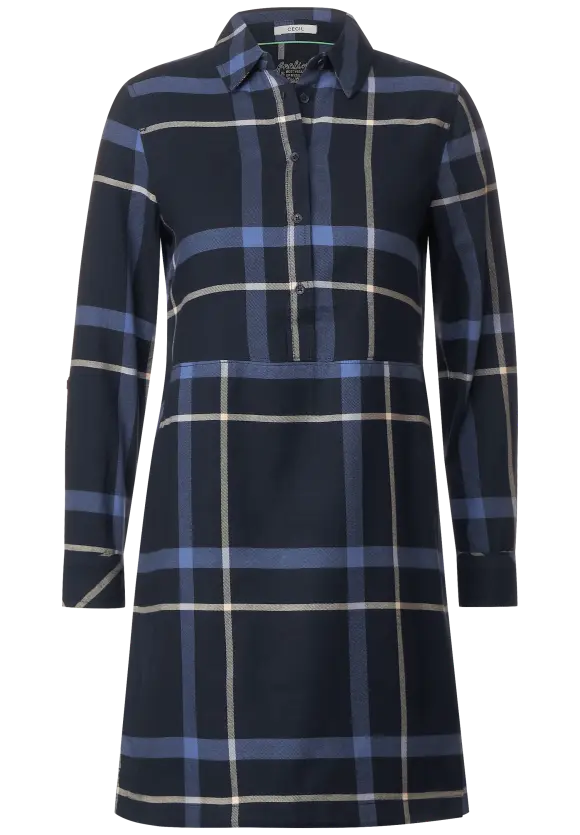 ŽENSKA OBLEKA Flannel check dress 